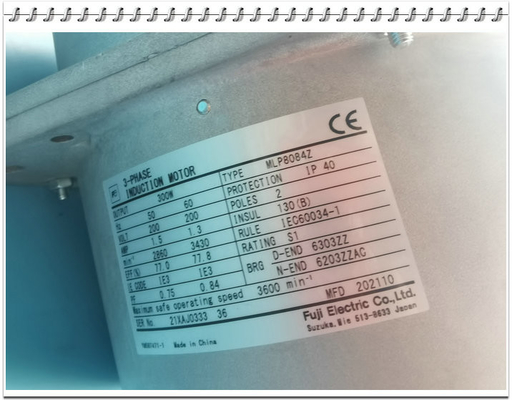 Motore del ventilatore di scarico per il motore 300W 2P di riflusso del forno PKRK93S-2A FUJI ecc di riflusso