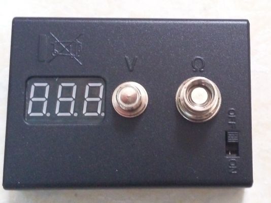 comprare Pezzi di ricambio di SMT del tester di OHM, tester di resistenza per il vaporizzatore del filo RDA RBA DIY della sigaretta 510 di E fabbricazione online