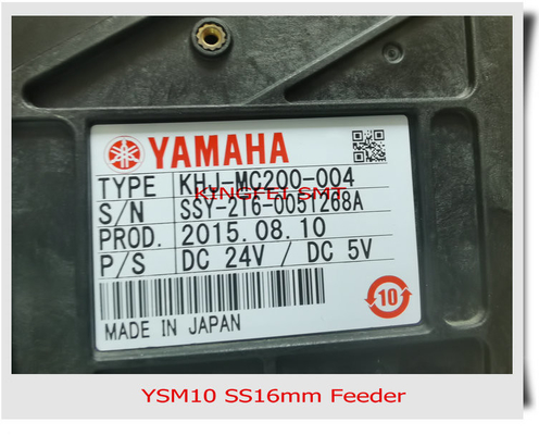YSM20 alimentatore elettrico del Assy 16mm YS dell'alimentatore dell'alimentatore KHJ-MC300-000 ss