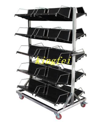 Corsa sospesa anti statica Car PCB Board Corsa sospesa anti statica Car SMT Circuit Board Turnover Car