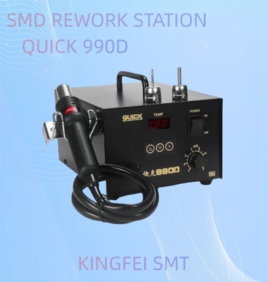 Microcomputer Display digitale SMD Rework Station 990D 990A Stazione d'aria calda rapida