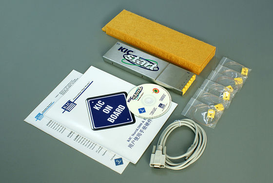 comprare Profilo termico di INIZIO di KIC, tester termico di Manica 6 di profilo 9 di riflusso di SMT Profilling fabbricazione online