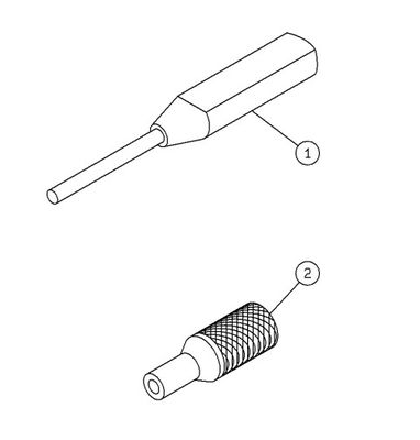 Maschera N510055113AA Pin Gauge AG-2.99 di N210130779A per la scanalatura della palla di Panasonic NPM